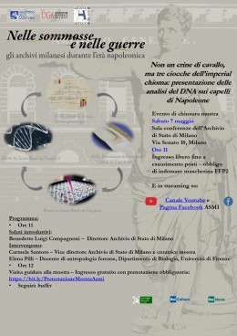 Milano, 7 maggio 2022 | Presentazione | Non un crine di cavallo