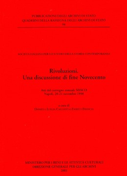 Quaderni 98: Rivoluzioni. Una discussione di fine Novecento