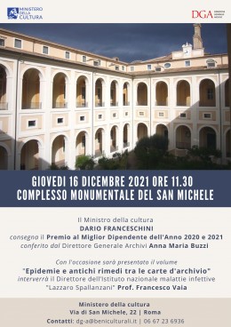 16 dicembre 2021 | Roma, Complesso del San Michele