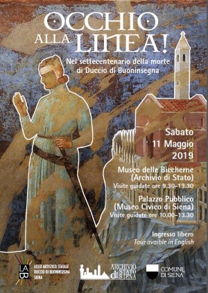 Siena, 11 maggio 2019 | Occhio alla linea! - Duccio di Buoninsegna