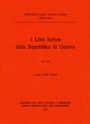 Fonti 23: I Libri Iurium della Repubblica di Genova. Vol. I/2