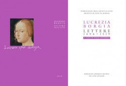  &quot;Lucrezia Borgia. Lettere 1494-1519&quot; nella cinquina dei finalisti del Premio &quot;Vittoria Aganoor Pompilj&quot;