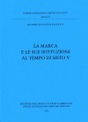Saggi 20: La Marca e le sue istituzioni al tempo di Sisto V 