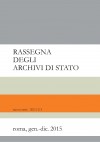 «Rassegna degli Archivi di Stato», nuova serie, 11 (2015)