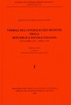 Fonti 38:  Verbali del consiglio dei ministri della Repubblica Sociale Italiana, settembre 1943 - aprile 1945