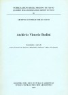 Quaderni 66:  Archivio Vittorio Bodini. Inventario