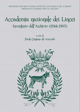 Strumenti 195: Accademia nazionale dei Lincei. Inventario dell&#039;archivio (1944-1965)