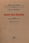 Pubblicazioni degli Archivi di Stato 32: Abbazia di Montevergine: (Sec. XIV), Regesto delle pergamene 